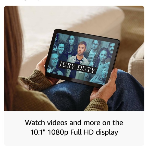 Amazon Fire HD 10 tablet (newest model) 10.1" vibrant Full HD screen BRAND NEW - Picture 5 of 11